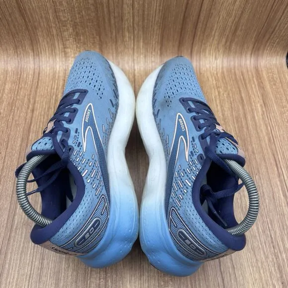 Brooks Glycerin 20 Womens Running Shoes Blissful Blue  Peach Sneakers Size 9 B