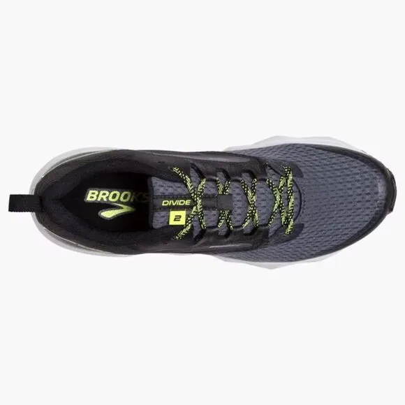 Brooks Divide 2 110355-1D-029 Sneakers Men's Size 14 Black Running Shoes EEE1512