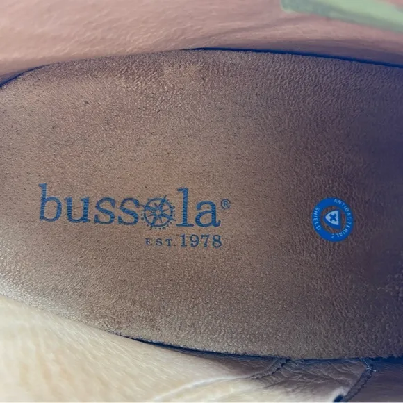 Bussola Womens Shoes Reikiavik Roxane Boots 7 Brown Leather Embroidered Casual