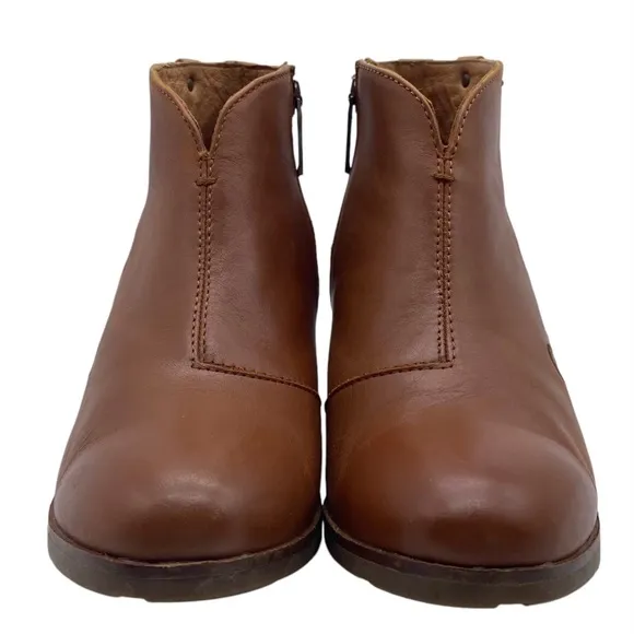 Bussola Womens Shoes Reikiavik Roxane Boots 7 Brown Leather Embroidered Casual
