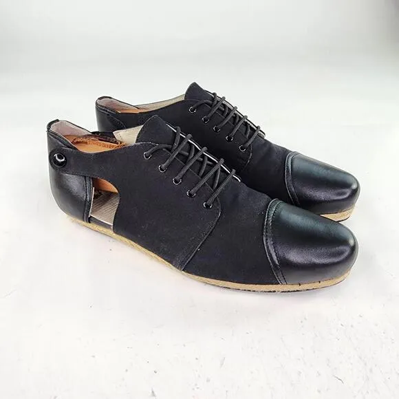 Camper Ltd To&amp;ether Jaime Hayon Shoes US 10 Eur 43 Black Cutout Dress Espadrille