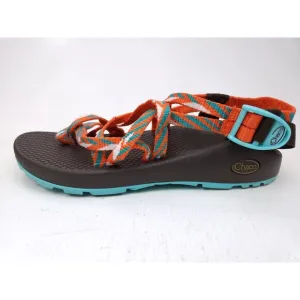 Chaco Z/2 Sandals Womens Size 8 Orange Multicolor