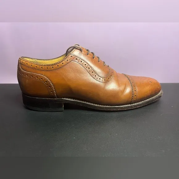 Charles Tyrwhitt - Men’s Oxford Dress Shoes - Brown - US 9