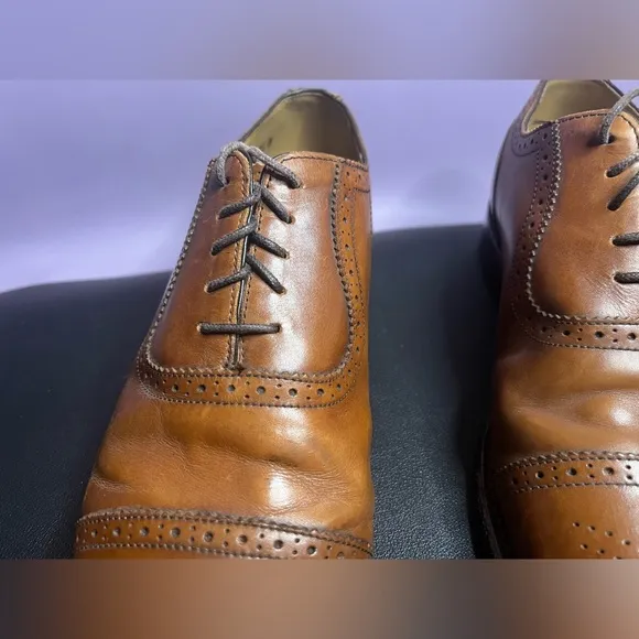 Charles Tyrwhitt - Men’s Oxford Dress Shoes - Brown - US 9