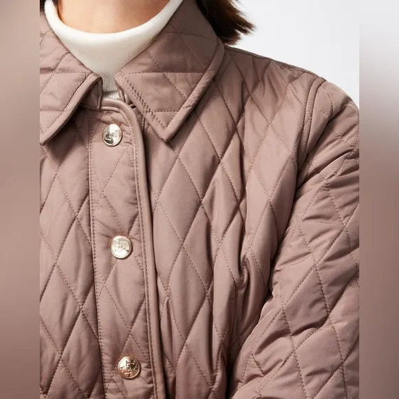 Chico’s Quilted Mid-Length Jacket