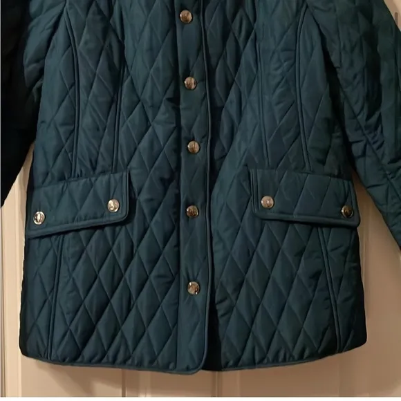 Chico’s Quilted Mid-Length Jacket