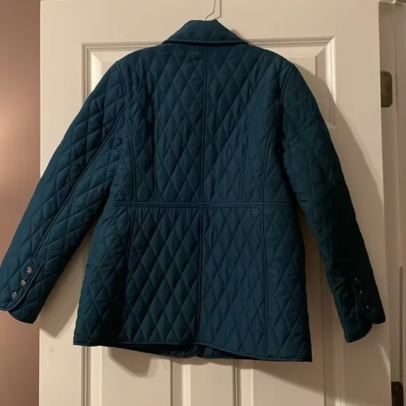 Chico’s Quilted Mid-Length Jacket