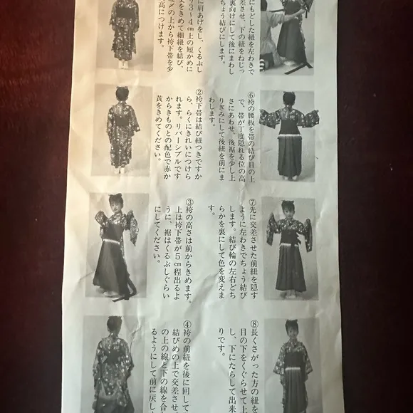 Children’s Authentic Kimono Dress Set with shoes
