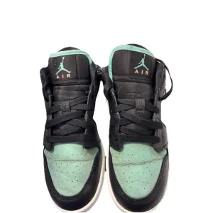Children's Jordan 1 Low SE Tropical Twist Teal Black Shoes Size 4.5Y