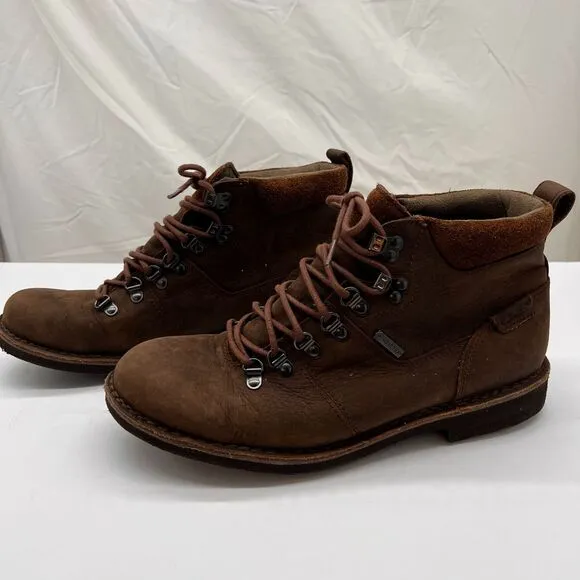 Clarks Mens Lawes High GTX Brown Lea Hiking , Cushion Soft  Sz 10