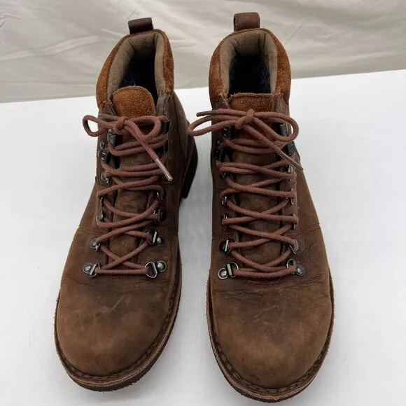 Clarks Mens Lawes High GTX Brown Lea Hiking , Cushion Soft  Sz 10