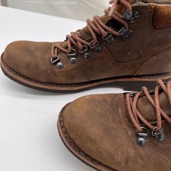 Clarks Mens Lawes High GTX Brown Lea Hiking , Cushion Soft  Sz 10