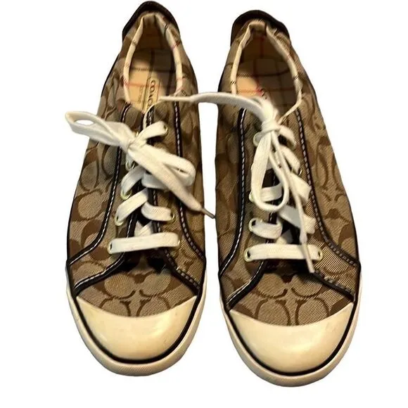Coach Barrett tennis shoes size 9