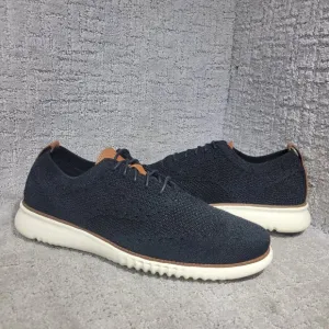 Cole Haan 2 Zerogrand Mens Size 11M Black Stitchlite Lace Up Casual Shoes C27568