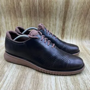 Cole Haan‎ 2.Zerogrand Men's Size 11 M Laser Lined Brown Dress Shoes C25530
