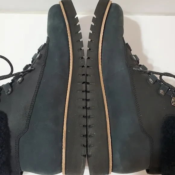 Cole Haan Grand Explorer Shearling Trim Waterproof Hiking Boots W07997 S…
