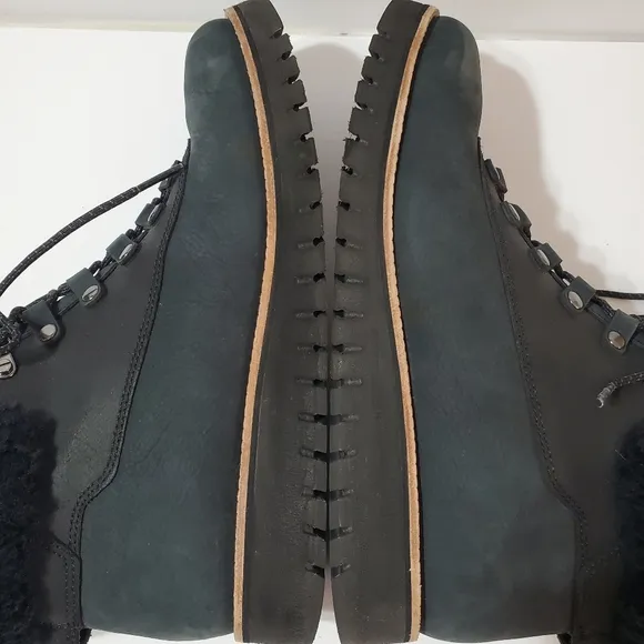 Cole Haan Grand Explorer Shearling Trim Waterproof Hiking Boots W07997 S…