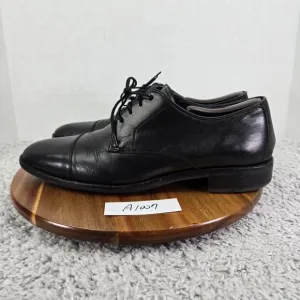 Cole Haan Lenox Hill Black Leather Cap Toe Oxford Dress Shoes Mens 11.5 M C11630