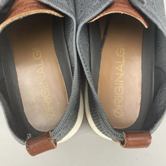 Cole Haan OriginalGrand Men 11M Casual Wingtip Oxford Dress Shoe Stitchlite Gray