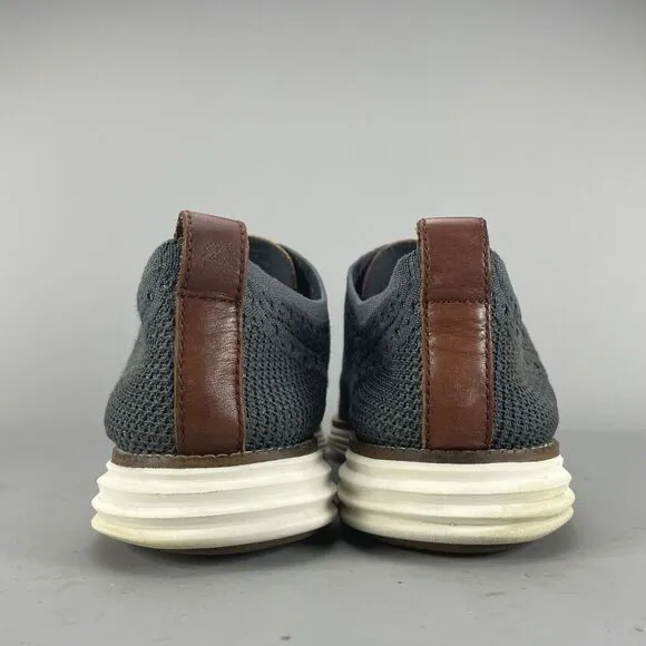 Cole Haan OriginalGrand Men 11M Casual Wingtip Oxford Dress Shoe Stitchlite Gray