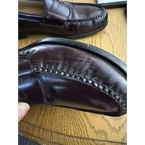 Cole Haan Pinch Grand Penny Loafer‎ Burgundy Men’s Size 10M Comfort C12755