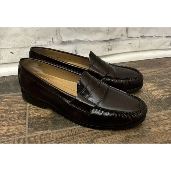 Cole Haan Pinch Grand Penny Loafer‎ Burgundy Men’s Size 10M Comfort C12755