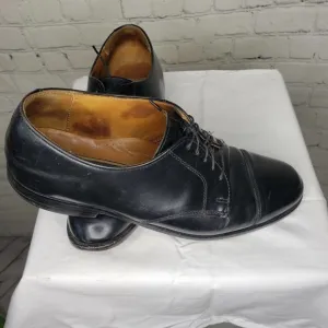 Cole Haan USA Black Leather‎ Lace Oxford Dress Shoes 8000 Men's Size 10D