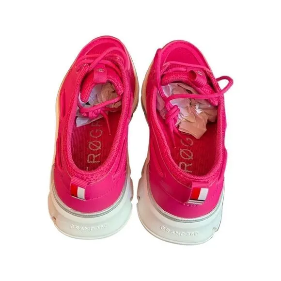 Cole Haan Zerogrand Regatta Boat Shoes- Pink/Gray/White- Various Sizes- NIB