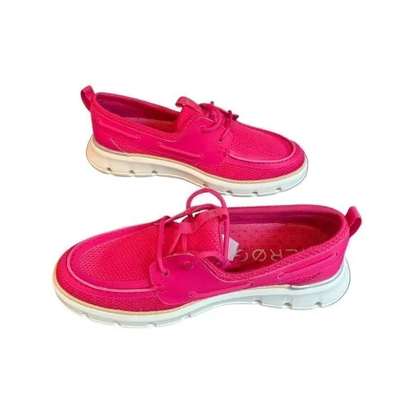 Cole Haan Zerogrand Regatta Boat Shoes- Pink/Gray/White- Various Sizes- NIB