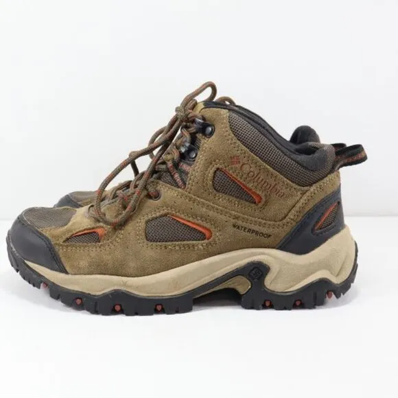 Columbia Mens Coretek II Hiking Boots Waterproof Brown YM5347-245 Size 7 Mid