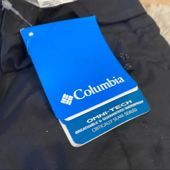 Columbia men’s S short bugaboo II pant black NWT insulated