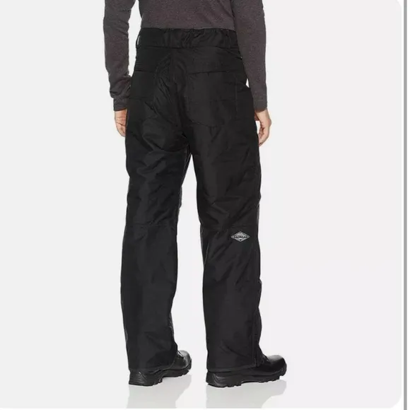 Columbia men’s S short bugaboo II pant black NWT insulated