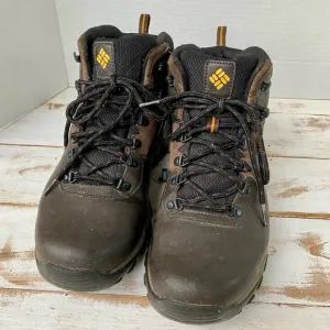 COLUMBIA Newton Ridge Plus hiking boots Men’s Sz 11 brown Leather Waterproof