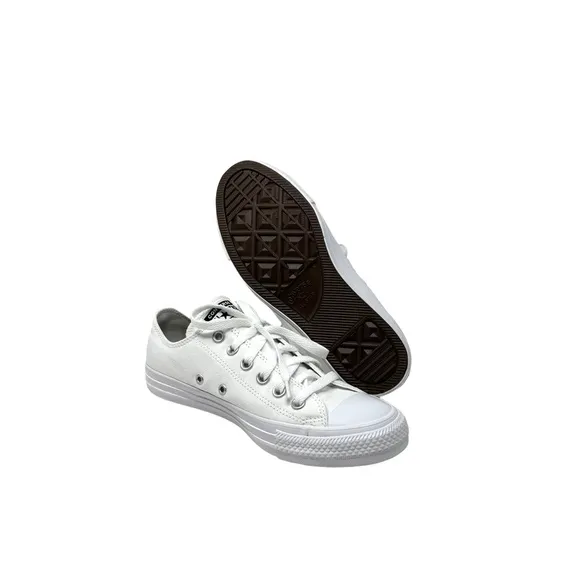Converse Chuck Taylor Low Top Shoes Casual Women's White Canvas SB A02177C-WWBDB