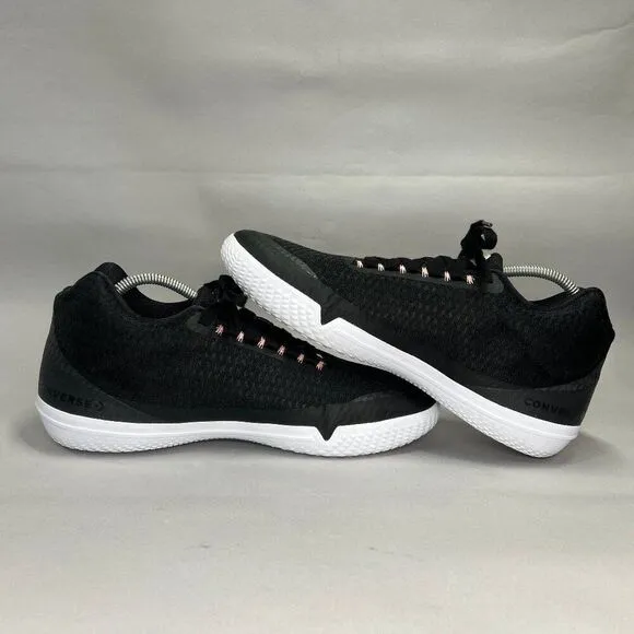Converse Men's All Star BB Evo Mid Hi-Vis Collection Black Sunset Glow Sneakers