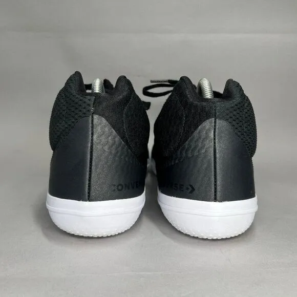 Converse Men's All Star BB Evo Mid Hi-Vis Collection Black Sunset Glow Sneakers