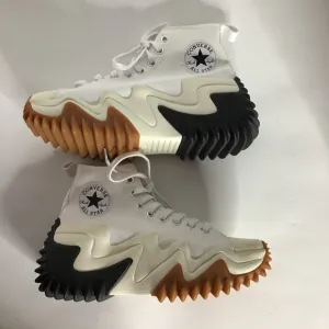 Converse Run Star Motion Hi Shoes Sneakers 171546c White/Black/Gum Men’s 7