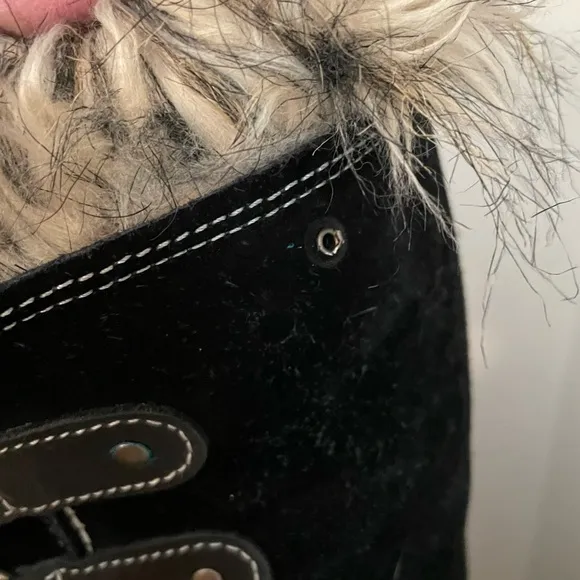COPY - SOREL Joan of Arctic Black Quarry Winter Snow Boots