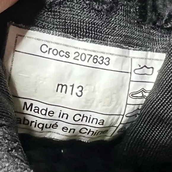 Crocs LiteRide 360 Pacer Water Walking Sneaker Shoes in Black Yellow Marbled