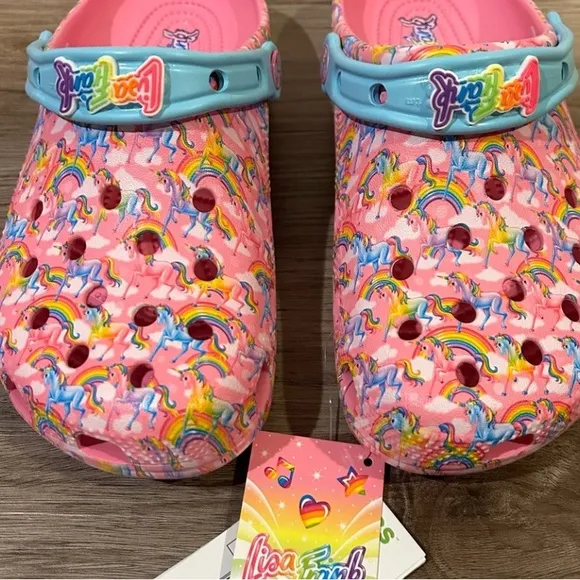 Crocs X Lisa Frank Classic Clog Shoes