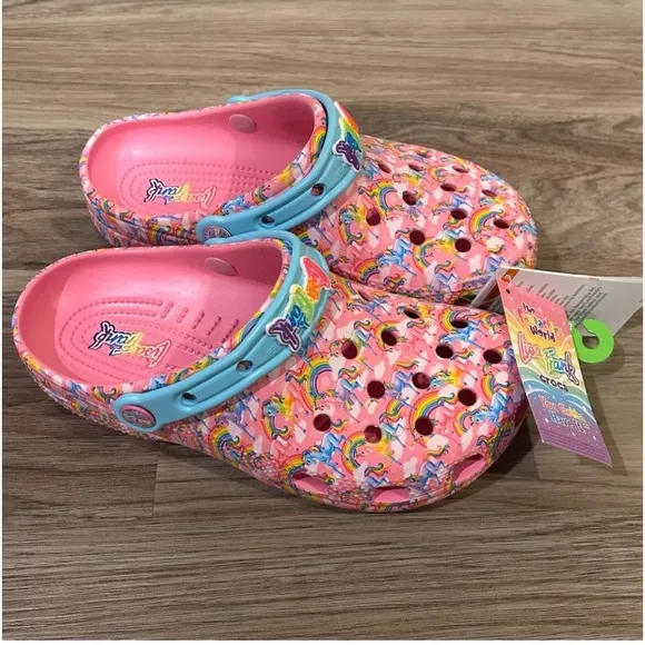 Crocs X Lisa Frank Classic Clog Shoes