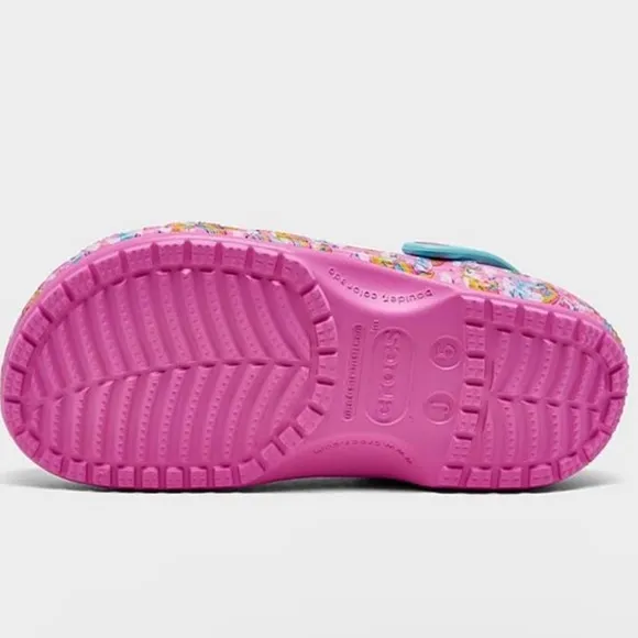 Crocs X Lisa Frank Classic Clog Shoes