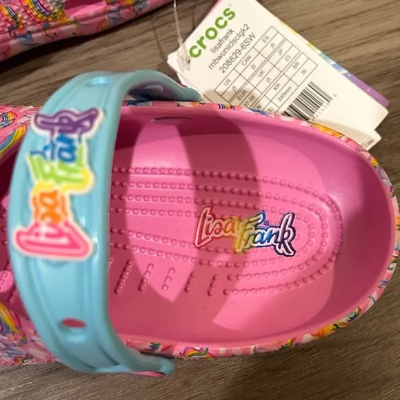 Crocs X Lisa Frank Classic Clog Shoes