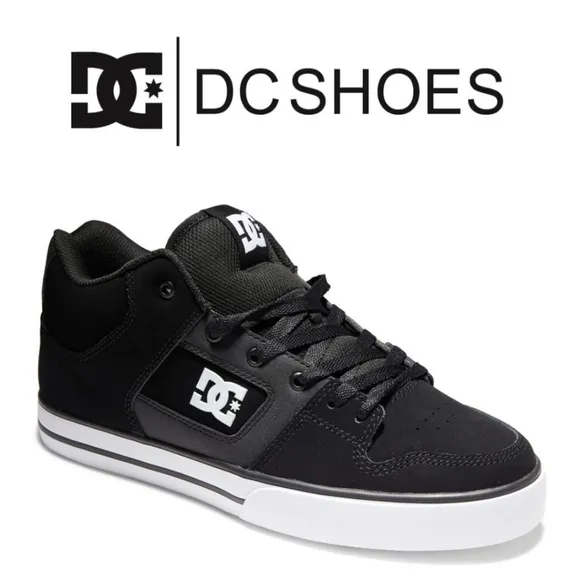 DC - Men's Pure Mid Casual Skate Shoe - Size 11.5