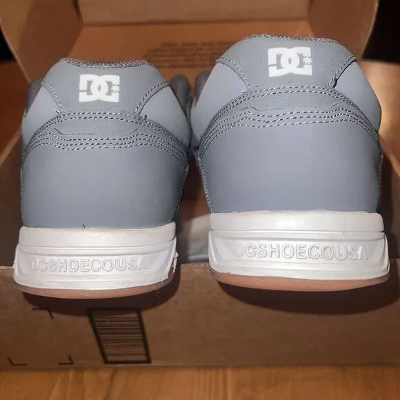 DC Shoes Stag Mens Size 11 Gray White Skateboard  320188