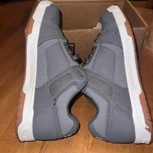 DC Shoes Stag Mens Size 11 Gray White Skateboard  320188