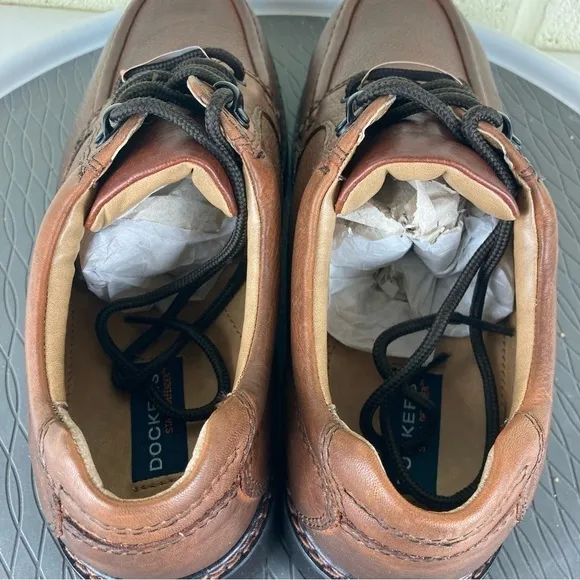 Dockers Men's Glacier Moc Toe Oxford Dress Shoes Size 11