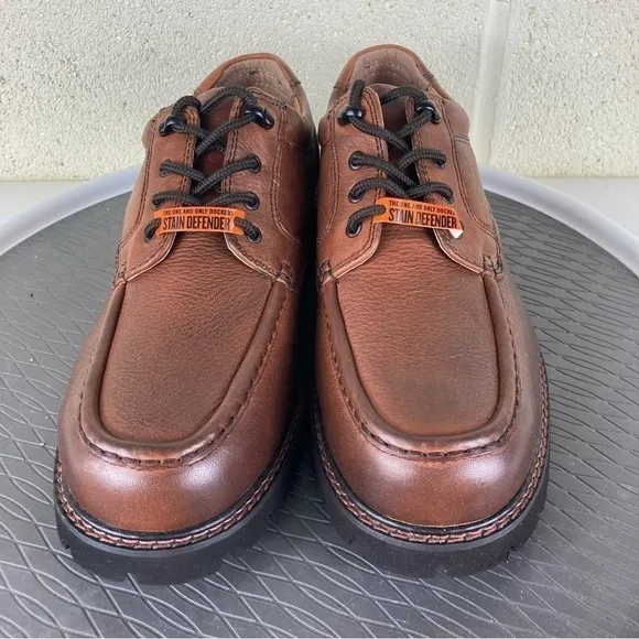 Dockers Men's Glacier Moc Toe Oxford Dress Shoes Size 11