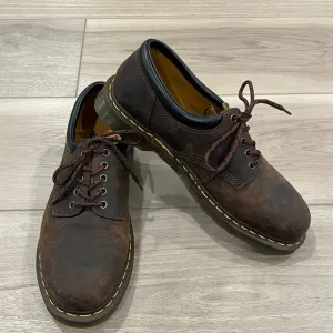 Dr. Martens 11849 Air Wair Brown Leather Casual Oxford Shoes US Men's 12