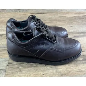 Drew Vibram MenSz 10.5N Leather Walking Shoes Keith Anti Impact Lace Up …